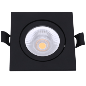 LED INBOUWSPOT | LAOM | SLIM-FIT | 6W | DIM | ZWART | CCT-SWITCH