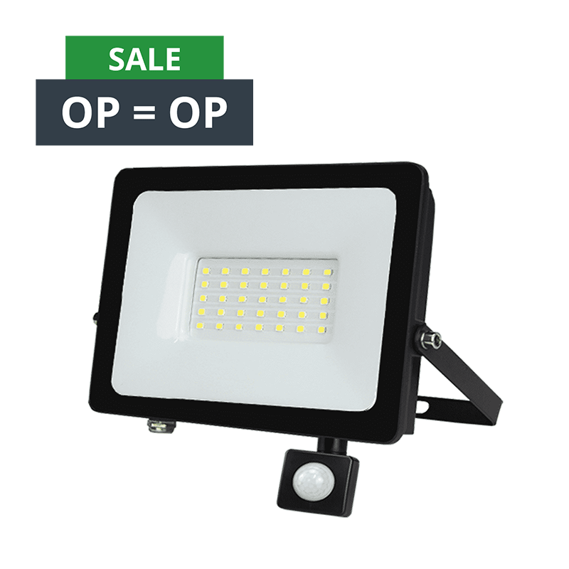 LED BREEDSTRALER MET SENSOR 120° IP65 10W - Afbeelding 3