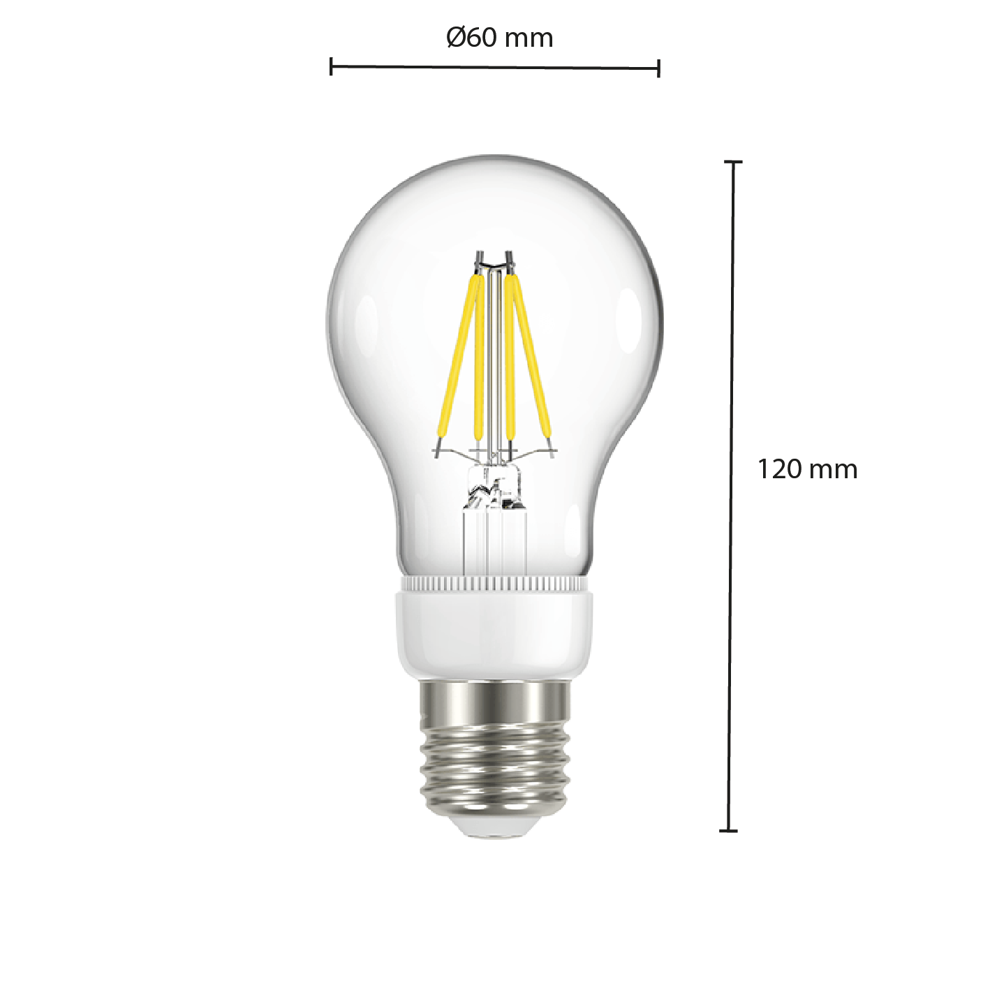 ZIGBEE SMART HOME FILAMENT E27 PEER CCT DIMBAAR 5W - Afbeelding 2