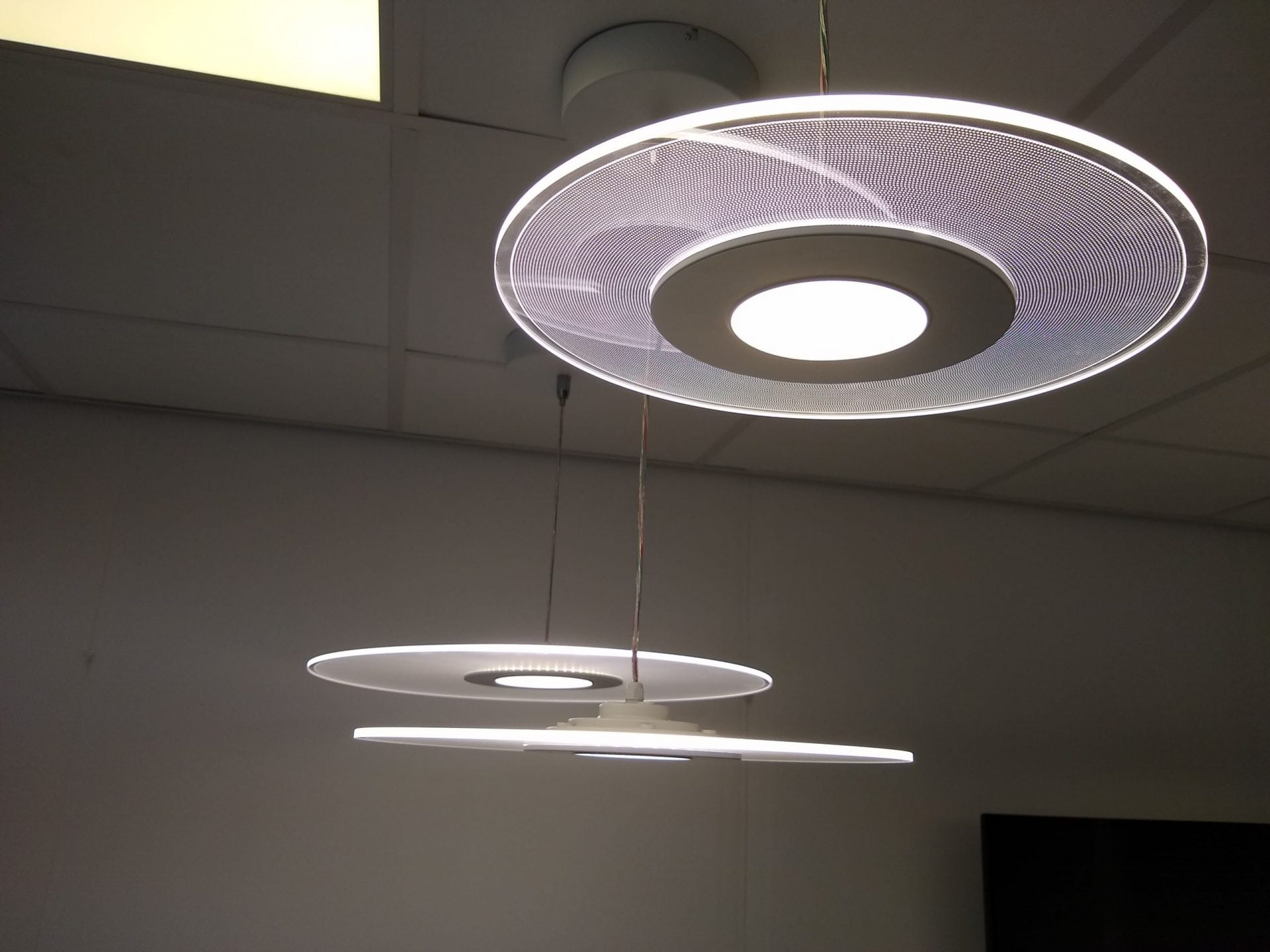 Transparant Led Paneel Ø400mm 20W CCT Kleurwissel - Afbeelding 3