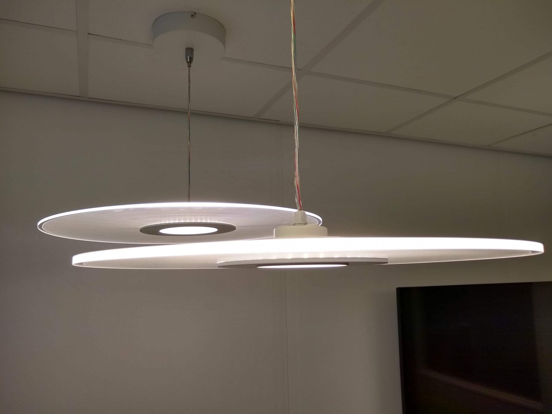 Transparant Led Paneel Ø300mm 15W CCT Kleurwissel - Afbeelding 3