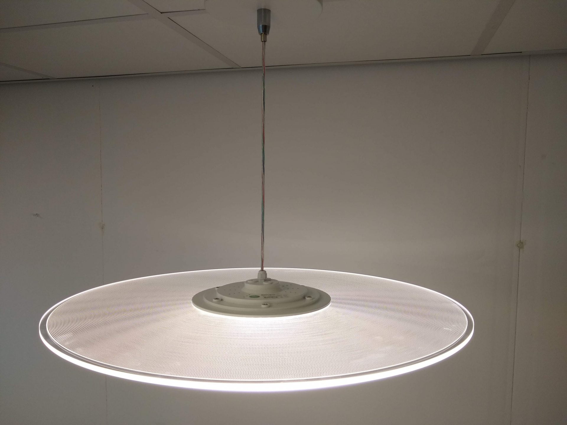 Transparant Led Paneel Ø400mm 20W CCT Kleurwissel - Afbeelding 4