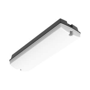 NOOD-VERLICHTING | PAN | 3W | ZWART | MILKY COVER