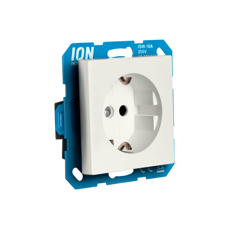 ION INDUSTRIES | WANDCONTACTDOOS | RA | V1/J1 | MAT ALPIN WIT - Afbeelding 2