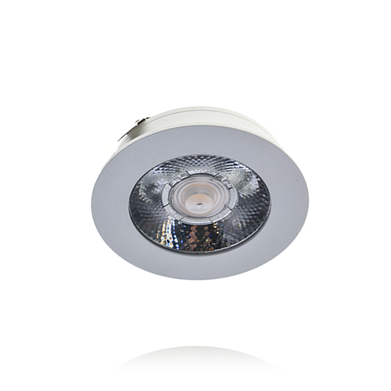 LED MEUBELSPOT | BASTON | 3W | 12V(DC) | IP44 | WIT | 14mm hoog