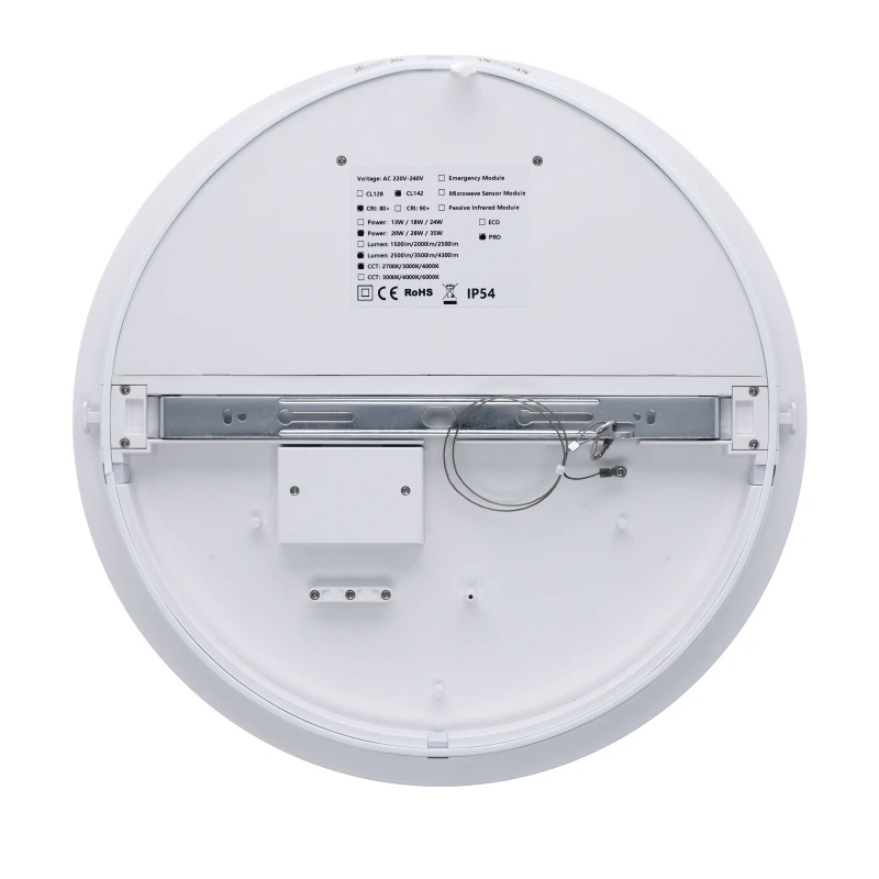 LED PLAFONNIERE | NOMOS | IP54 | 35W-28W-20W | WHITE SWITCH - Afbeelding 2
