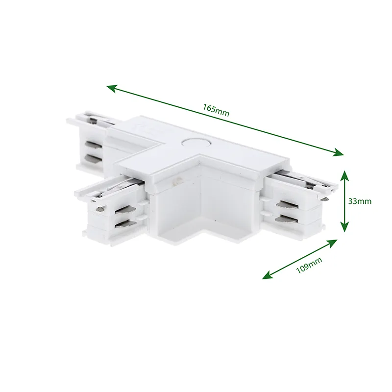 INBOUW 3-FASE | T-VORM CONNECTOR | RIGHT-1 | WIT - Afbeelding 3