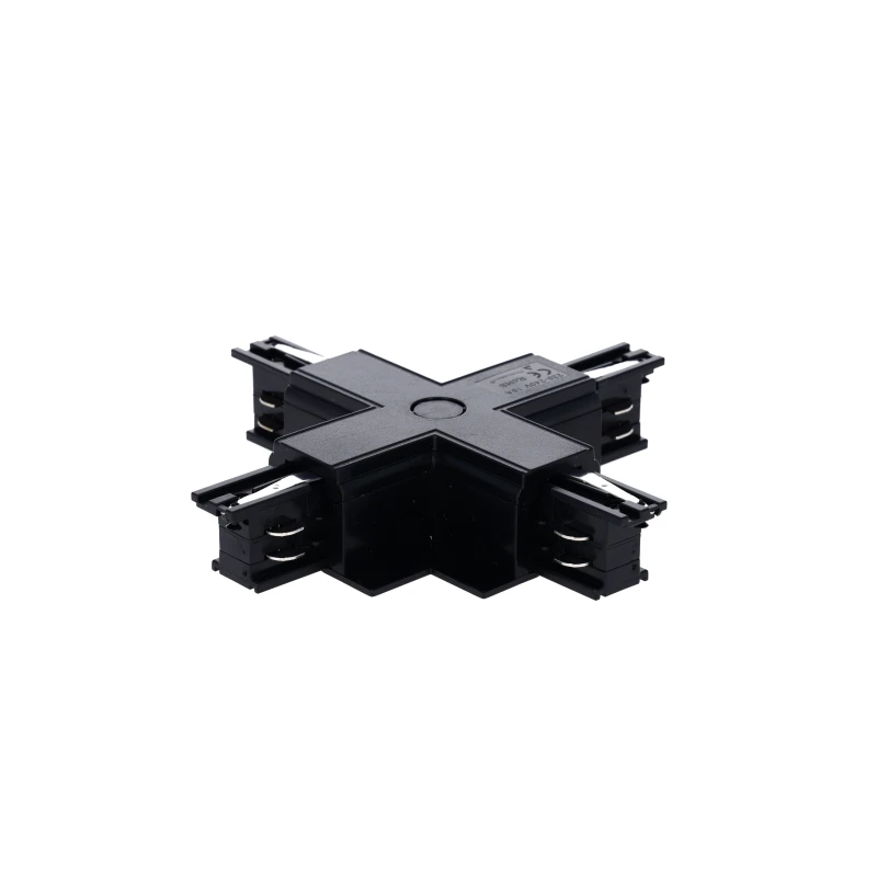 INBOUW 3-FASE | X-VORM CONNECTOR | ZWART - Afbeelding 2