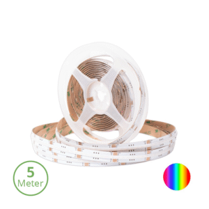 COB LEDSTRIP | 24V | IP65 | 5M | 5-25W/M | RGB