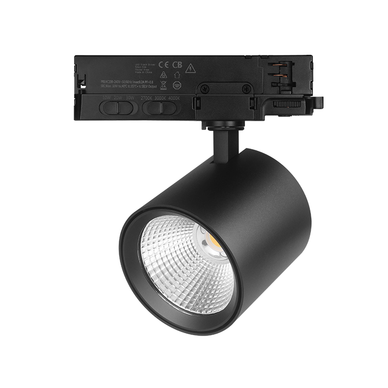 3-FASE RAILSPOT | JASMIN | 10W-20W-30W | ZWART | DIMBAAR | CCT-SWITCH - Afbeelding 3