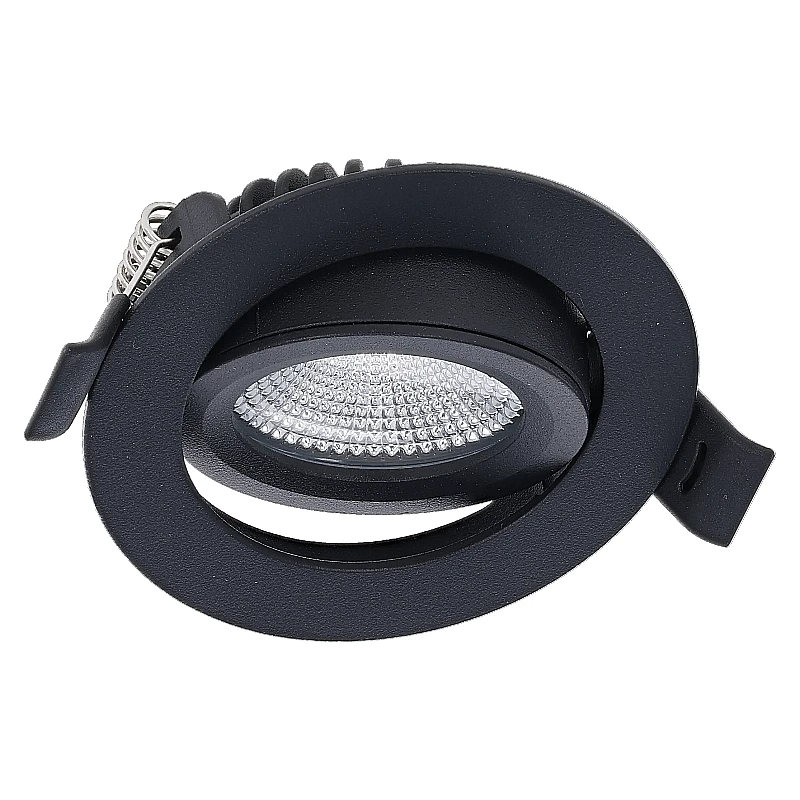 LED INBOUWSPOT | VARDA | SLIM-FIT | 6W | DIM | ZWART | CCT-SWITCH - Afbeelding 3
