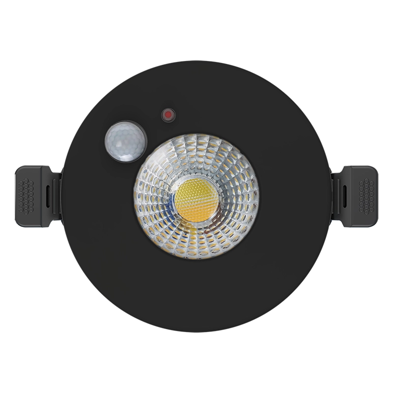 LED INBOUWSPOT | ODESSA | 6W | DIM | ZWART | CCT-SWITCH | IP65 | MET SENSOR - Afbeelding 2