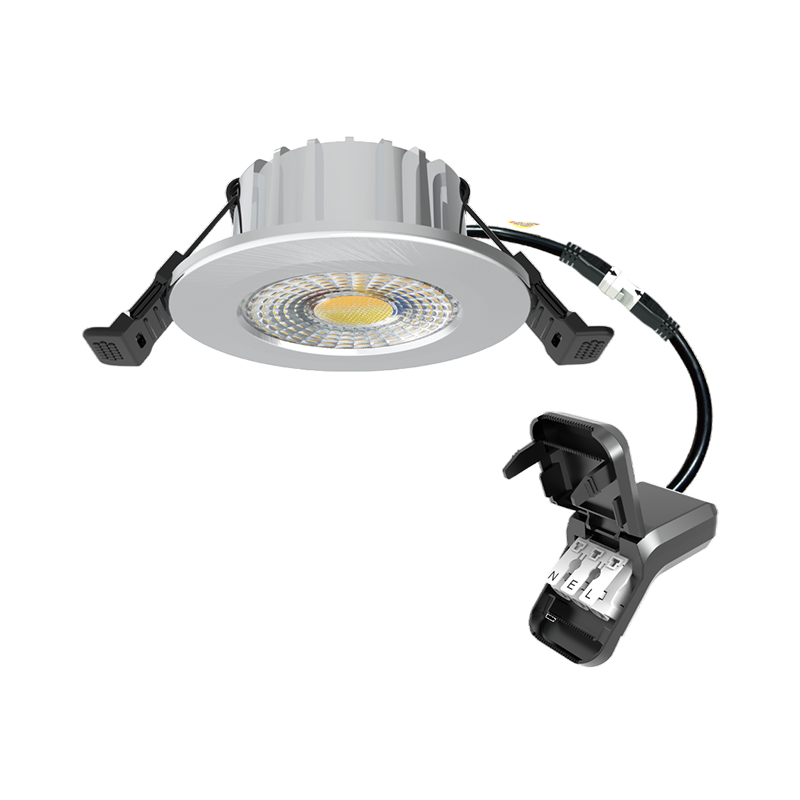 LED INBOUWSPOT | HUGO | 6W | DIM | ZILVER | CCT-SWITCH | IP65 - Afbeelding 2