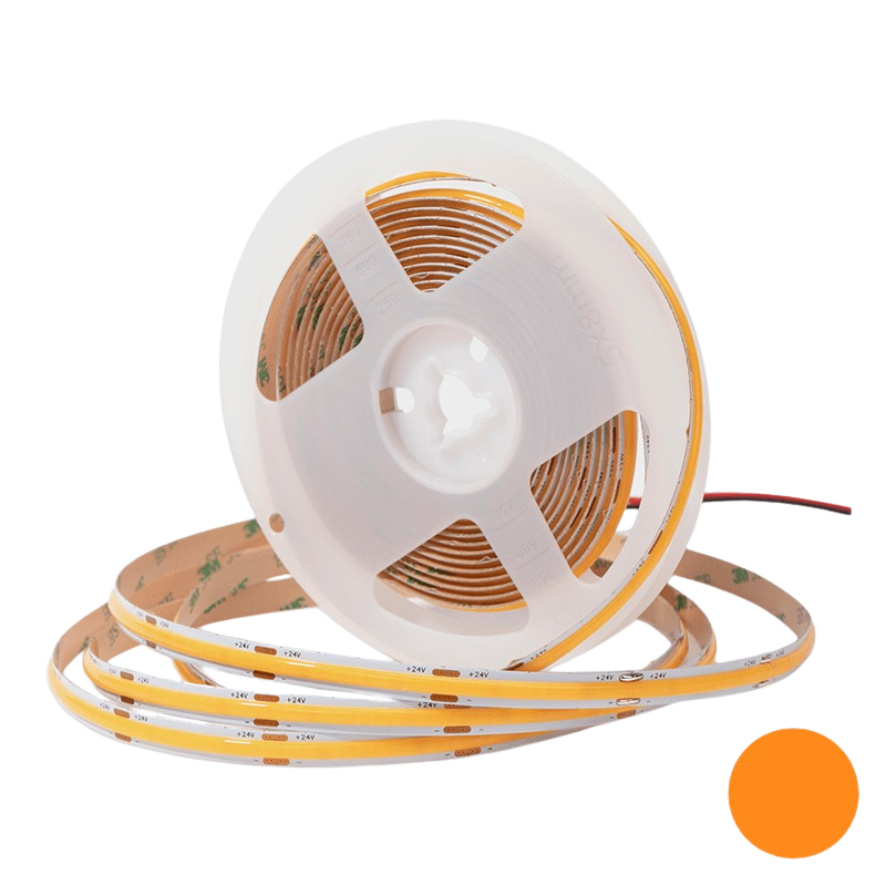 COB LEDSTRIP | 24V | IP20 | 5M | 10W/M | 2700K - Afbeelding 3