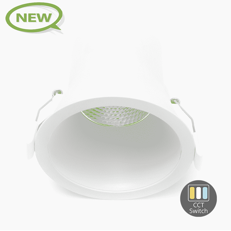 LED INBOUWSPOT MIRACLE 9W DIM WIT CCT-SWITCH - Afbeelding 9