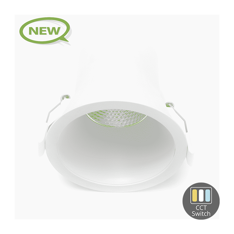 LED INBOUWSPOT MIRACLE 9W DIM WIT CCT-SWITCH - Afbeelding 5