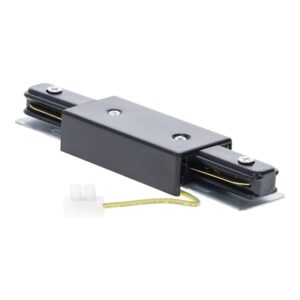 1-FASE RAIL | I-CONNECTOR | MIDDENVOEDING | ZWART na bestelling