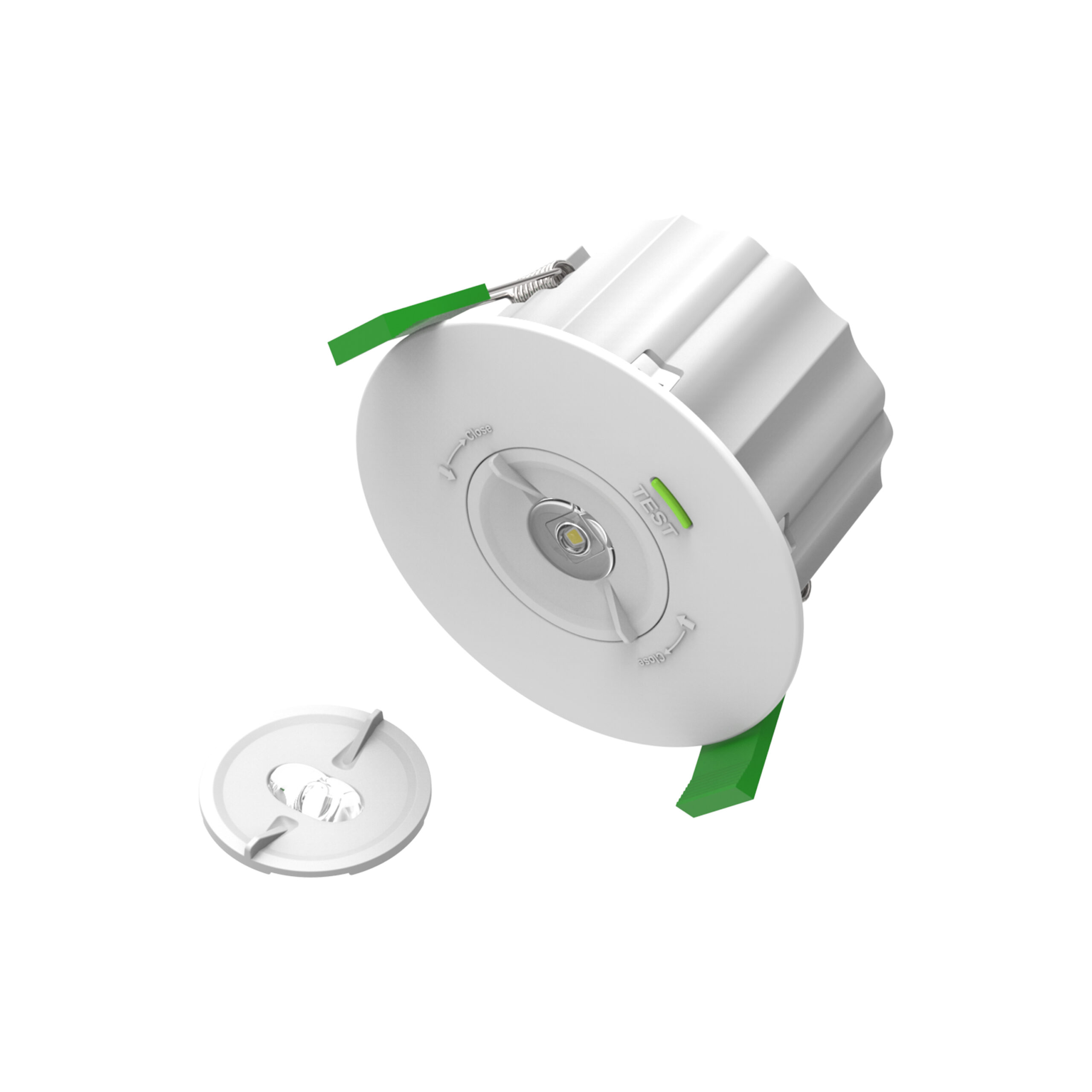 NOODVERLICHTING INBOUWSPOT | ADRASTE | WIT - Afbeelding 6