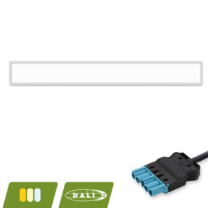 BACK-LIT LED PANEEL | PONTUS | 120X15CM | 30W | DALI | CCT-SWITCH | MET 5-SWP SNOER