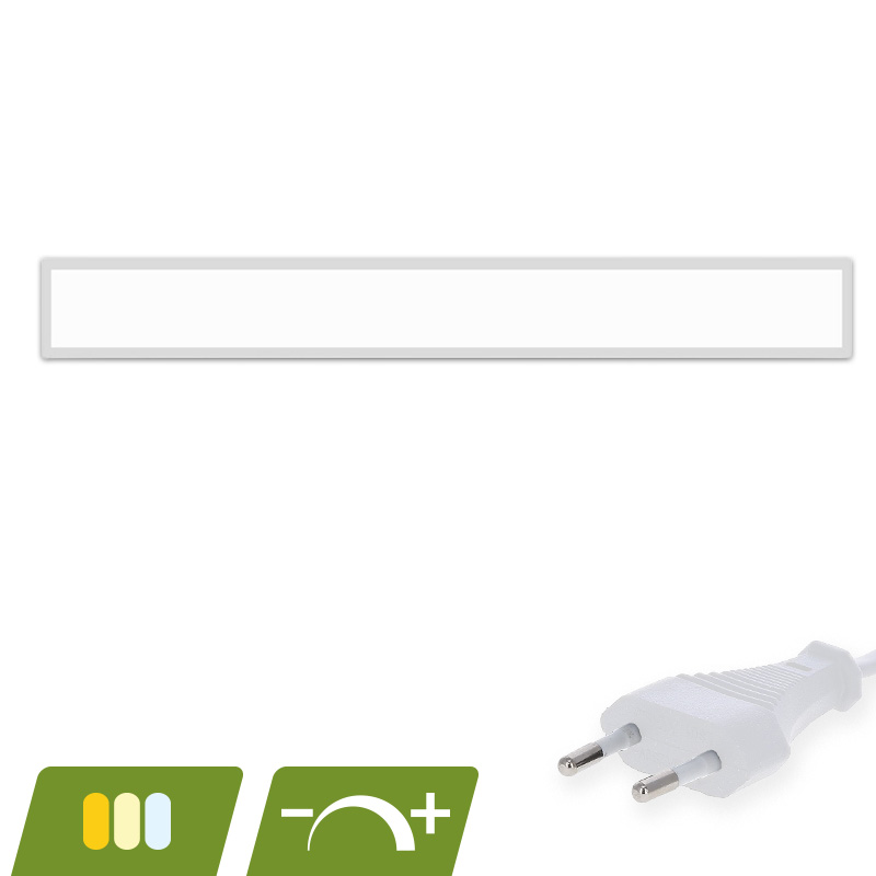 BACK-LIT LED PANEEL | PONTUS | 150X20CM | 30W | DIMBAAR | CCT-SWITCH | MET EUROSNOER