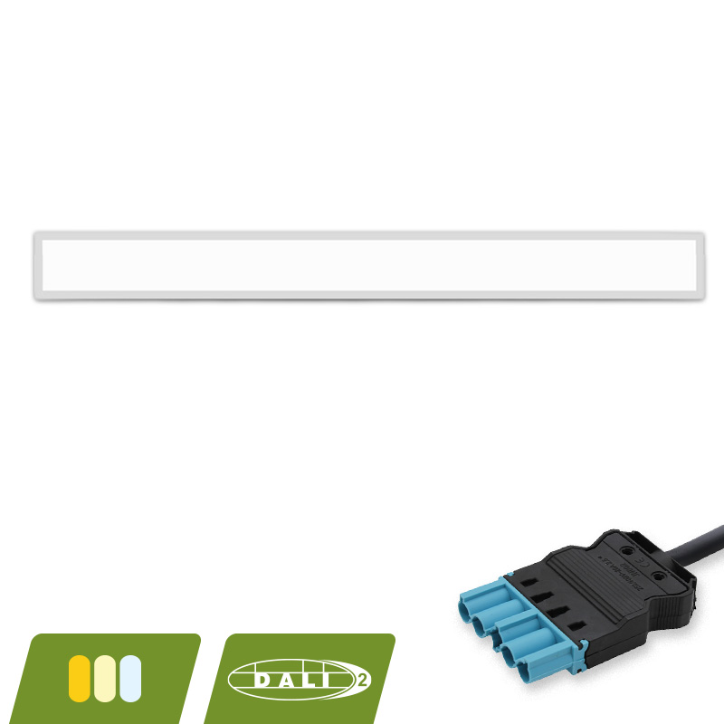 BACK-LIT LED PANEEL | PONTUS | 172X15CM | 30W | DALI | CCT-SWITCH | MET 5-SWP SNOER