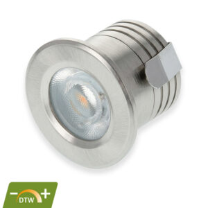 LED MINI INBOUWSPOT | PHOBOS | 2W | ZILVER | DIM2WARM