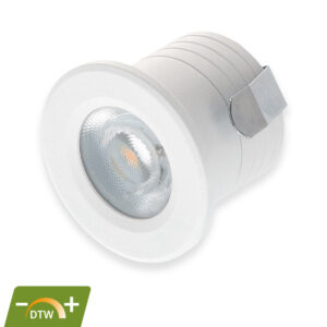 LED MINI INBOUWSPOT | PHOBOS | 2W | WIT | DIM2WARM