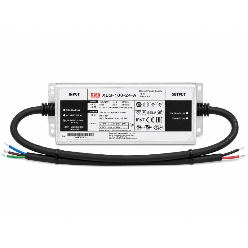 24V DRIVER | MEANWELL | IP65 | 100W - Afbeelding 3