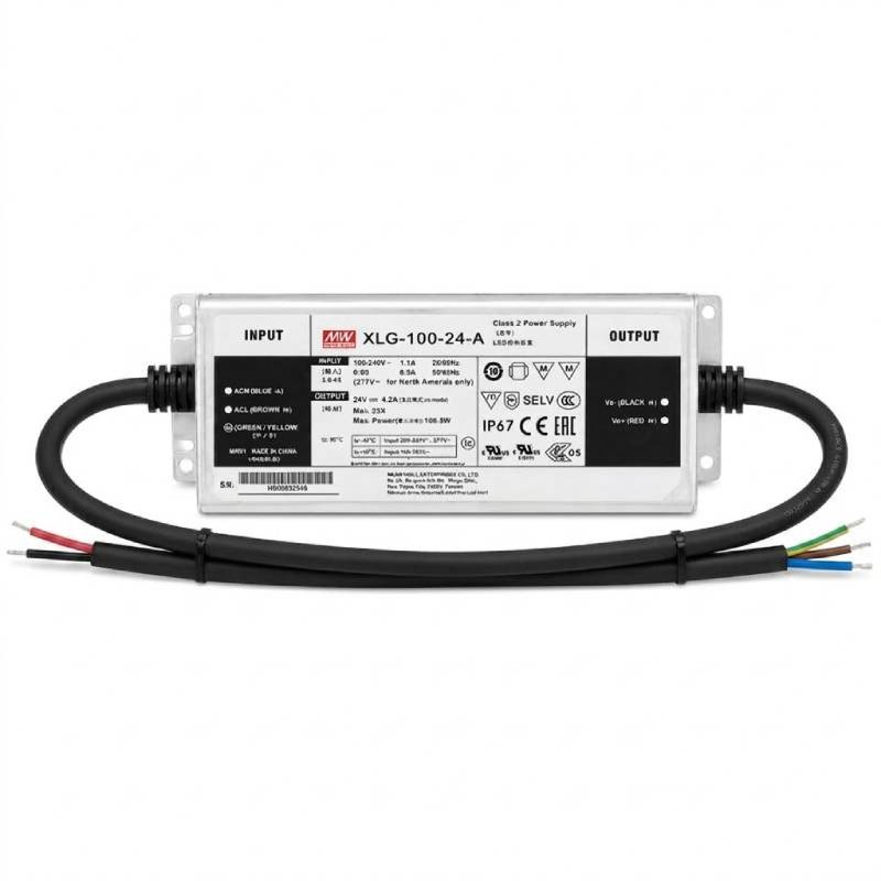 24V DRIVER | MEANWELL | IP65 | 100W
