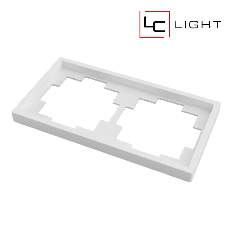 LC-LIGHT | AFDEKRAAM | 2-VOUDIG | WIT