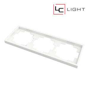 LC-LIGHT | AFDEKRAAM | 3-VOUDIG | WIT